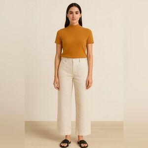 Sanctuary Standard Surplus Linen Wide-Leg Pants – Size 30 (NWT!)